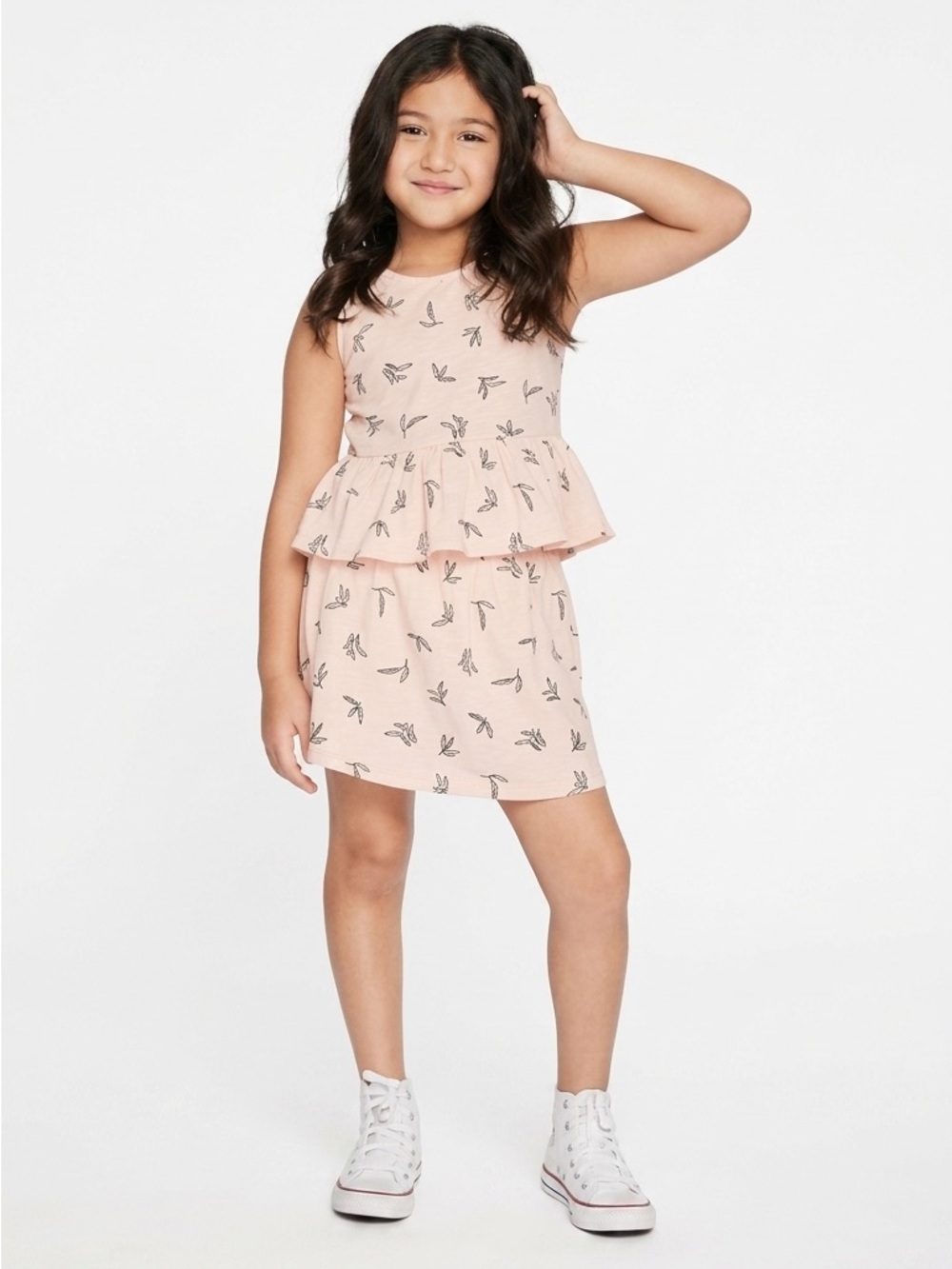 Calvin Klein Toddler Peplum Tank and Matching Skorts 3T